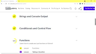 Learn Python 2 - Taking a Vacation