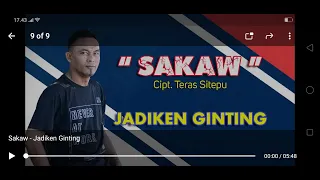 Download JADIKEN GINTING | SAKAU | SAKIT KARNA CINTA - LAGU KARO TERBARU DIKEN RECORD MP3