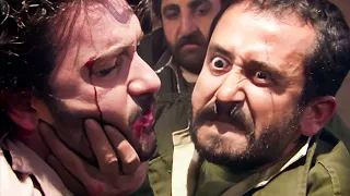 مسلسل الأرض الطيبة 4 الحلقة 37 عصابة التنظيم تعاقب زعيم المقاومة بأفظع الطرق 