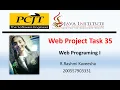 Java Institute Web Programing 1 eShop Project Task 35