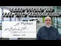 Learn Python for free in Urdu - Lesson 0-2 Introduction to Python and Programming