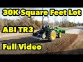Full ABI TR3 Huge Gravel Parking Lot Renovation