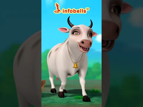 Gaiya Meri Aati Hai - मेरी गैया | Hindi Rhymes for Kids | Infobells #gaiya #gaiyameriaatihai