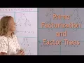 Prime factorization and factor trees