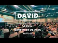 [PART 1] David The Medium connects with Spirit for his first-ever show in Darwin [November 29, 2025)