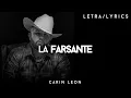 Carin Leon - La Farsante (Letra/Lyrics)