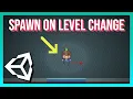 Moving Player to Level Entrance Locations by Using Persistent Data Unity 2022 Tutorial