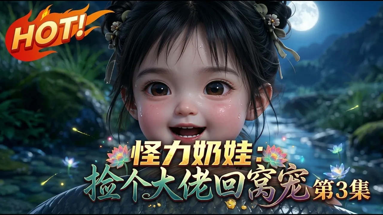 怪力奶娃:捡个大佬回窝宠 第3集