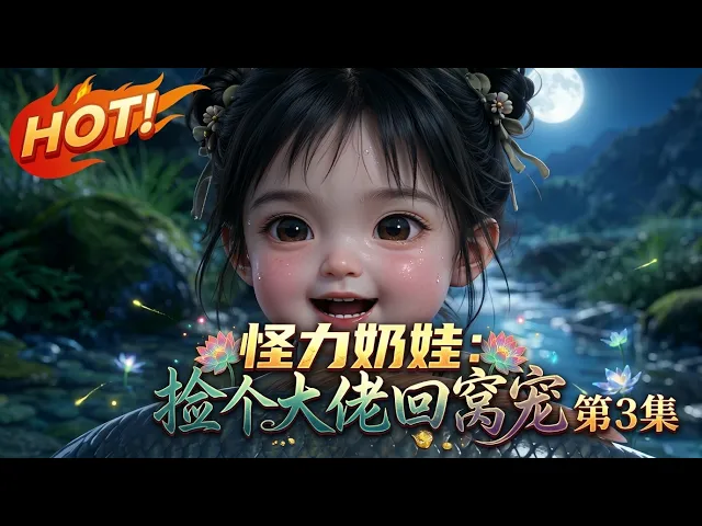 怪力奶娃:捡个大佬回窝宠 第3集