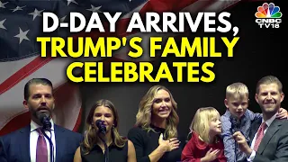 Donald Trump's Family Show Support At Mega MAGA Victory Rally | Trump Inauguration | N18G