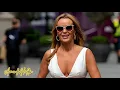 Amanda Holden Stockings Pantyhose Tights Bikini Nylon Lingerie Bodysuit Mini Skirt