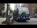 MTA NYCT Bus 2021 Nova-LFS Hybrid M31 Buses at E 86th St-York Ave PM Rush Hour
