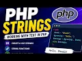 PHP Strings and it s Functions