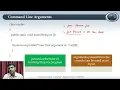 Command Line Arguments Programming in Java V H N S N C Autonomous