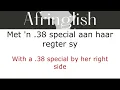 Jo Black  - Yster slyp Yster - English and Afrikaans subtitles - Learn Afrikaans through music