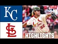 Kansas City Royals vs St Louis Cardinals Full Game Highlights ESPN MLB