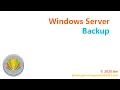 Windows Server Backup PowerSHELL deutsch