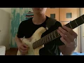Tom Misch - It Runs Through Me (feat. De La Soul) guitar solo cover (live version)