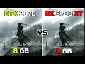 RTX 2070 vs RX 5700 XT - Testing Top 12 Games in 2025