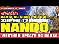 Download Lagu ALAMIN BANTA NG SIGNAL NO. 5 NI SUPER TYPHOON NANDO SA MGA SUSUNOD NA ARAW | SEPTEMBER 18, 2025
