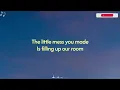 The Favors - The Little Mess You Made (Lyrics)