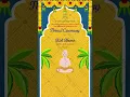 Thread Ceremony Invitation Upanayanam Thread Ceremony DI-1800