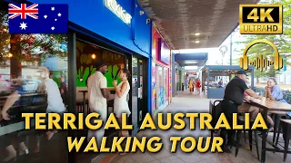 WALKING AROUND TERRIGAL AUSTRALIA Sunset Walk Along the Beach 4K U Walk Binaural