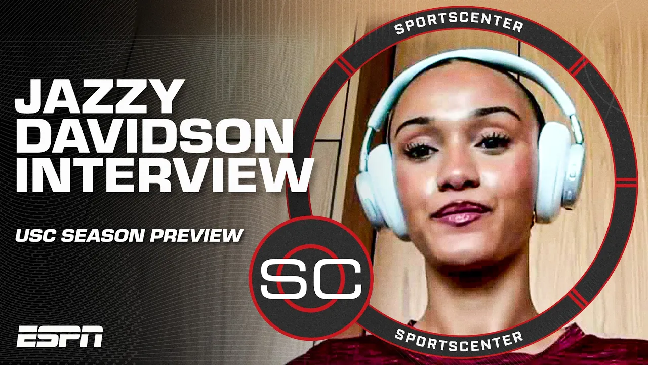 USC star Jazzy Davidson on playing w/ Juju Watkins & her expectations for the season | SportsCenter