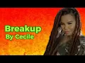 Ce'cile - BreakUp (lyrics)