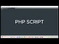 PHP FORM HANDLING
