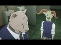 Lagu Riz confronts Pina in the Restroom | Beastars Season 2 | English Dub
