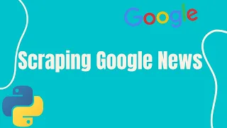 Web scraping google news with python