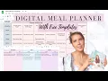 How I Meal Plan for One Week Using Google Sheets OneNote