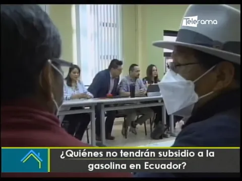 ¿Quiénes no tendrán subsidio a la gasolina en Ecuador?