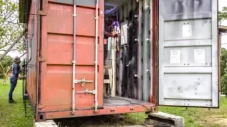 Shipping Container = Weld weld weld!!!  House LTP #043