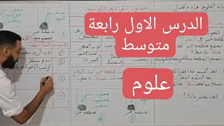 النشاط الاول ابرز التحولات التي تطرأ على غذاء الخبز في الفم رابعة متوسط علو مع الاستاذ قادة كمال 