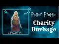 Potter Profile on The Life of Charity Burbage Cast Aspell