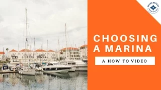 Choosing A Marina | Sailing Britican
