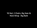 YG feat. 2 Chainz, Big Sean & Nicki Minaj - Big Banks ( Lyrics )