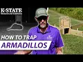 How you can trap Armadillos successfully and make the trap KSE Wildlife Management Guides