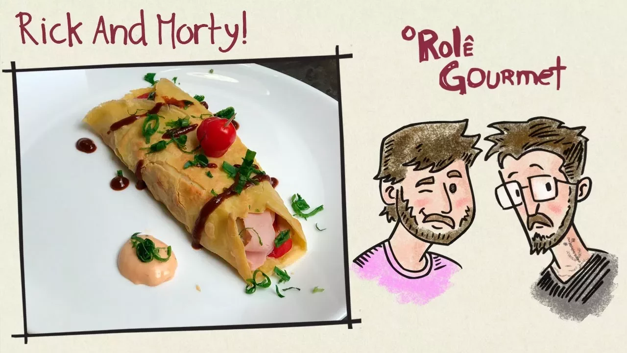 CREPIOCA DO RICK AND MORTY