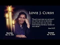 Lovie J Cursh Memorial slideshow