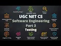 UGC NET Paper 2 Software Engineering Part 3 Testing Debugging Maintenance Reliability