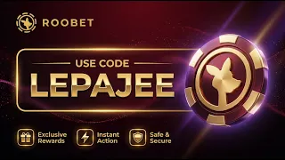 Roobet Promo Code LEPAJEE (2026) | Referral Code Guide