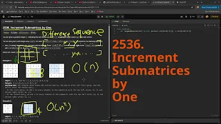 Leetcode Daily Challenge 2536 Increment Submatrices by One