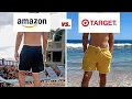 Which Swim Trunks Are Better Amazon vs Target Goodfellow - Comparison Sizing