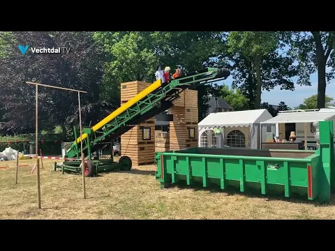 Sjouwen met miljoenen bierdoppen: 