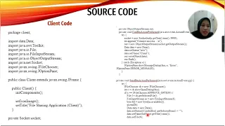 File Sharing Application using Java Sockets