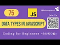 JavaScript Data Types Exploring the Building Blocks of Web Development