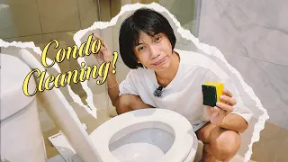 CLEANING MY WHOLE CONDO | mimiyuuuh ❤︎⁠